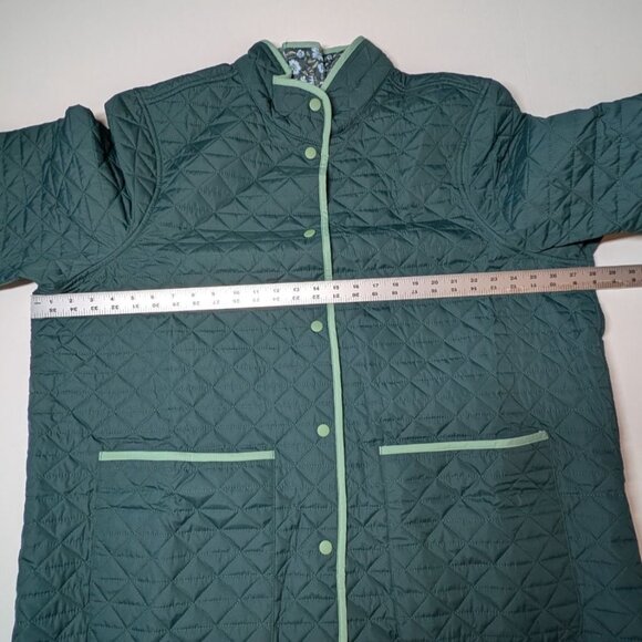 Lands' End Primaloft Reversible Quilted Barn Jacket NWT Womens 2X - Picture 10 of 14